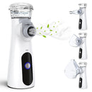 Portable Nebulizer Inhaler for Kids and Adults With Mmasks and Mouthpiece Handhold Inhalator for Home and Travel