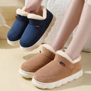 Warm Furry House Slippers Women Men Winter New Fashion Comfort Plush Slippers Home Indoor Outdoor Soft Thick Sole Cotton Shoes