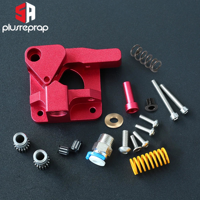 CR10 PRO Upgraded Dual Gear Extruder Double Pulleys Direct Aluminum Extruder for Ender 3/5 CR10S PRO 3D Printer Parts