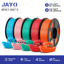 JAYO petg 3d printer filaments PETG 5Rolls 1.75mm Mixed Color Bubble Free FDM 3D Printer Material for 3d pen refill 1.1kg/1rolls