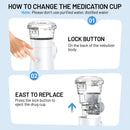 Portable Nebulizer Inhaler for Kids and Adults With Mmasks and Mouthpiece Handhold Inhalator for Home and Travel