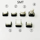 10Sets Momentary Tactile Button 4PIN SMT/DIP 12X12mm H=9.8/9/16.8mm With Cap Tact switch Push Button Switch Micro Key Button