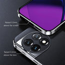 Genuine Cowhide Leather Phone Case for Oneplus 11 10 Pro 11R 10T Ace 2 2V Nord 3 5G One Plus Plating Lens Protection Back Cover