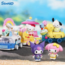 New Keeppley Building Block Sanrio Kuromi Half Mermaid Original Cute Cartoon Assembly Model Decoration Children's Toys Girl Gift