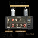 AIYIMA T9 HiFi Bluetooth 5.0 Vacuum Tube Amplifier USB DAC Stereo Amplificador COAX OPT Home Audio Power Amplifier VU Meter 100W