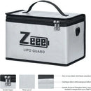 Zeee Lipo Safe Bag Battery Fireproof Bag Large Capacity Pouch for Storage Guard Charging 10 Cell Adjustable Battery Safe Bag