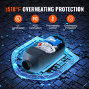 SucceBuy Bluetooth App Control Diesel Air Heater Diesel Heater LCD Diesel Parking Heater for RV Trailer Camper Boat And Indoors