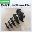 Rocoren Kabel Organizer Kabelwickler USB Kabelmanagement Ladegerät Schutz für Handy Maus Kopfhörer Kabelhalter Kabelschutz