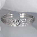 925 sterling silver Bracelets for Women and Men Hand Crafted Hammered Cuff Bangle Bracelet Rock Punk Gift Fine Jewelry USA Stock