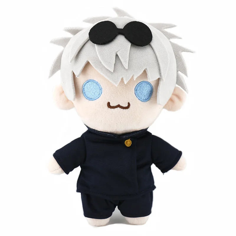 22cm New Gojo Saturo Geto Suguru Jujutsu Kaisen Cosplay Plush Cute Soft Collection Props Birthday Christmas Gift