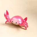 Crab Pen Holder for Desk Weightlifting Crab Desk Phone Stand Decorative Table Decor Crabs Pen Storage Rack for Bedroom Living