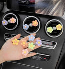 6/3/1PC Set Flower Car Outlet Vent Clip Small Daisy Air Conditioning Clip Car Interior Decoration Aromatherapy Perfume Clip Gift