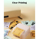 Printer Paper Roll Color Sticker Green&Lavender&Orange&White for Phomemo M02 T02 Paper,Waterproof,Oil-proof Friction-resistant