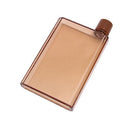 A5 A6 Paper Cup Botlte Flat Water Bottle Bpa Free Clear Book Portable Paper Pad Water Bottle Flat Drinks Kettle Notebook Bottle