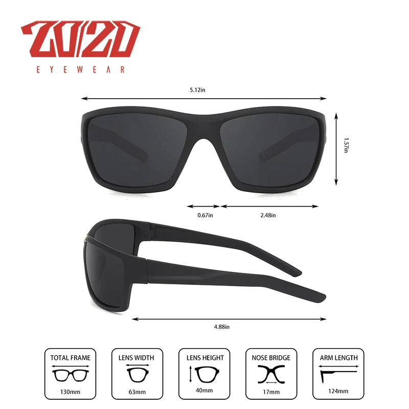 Polarized Glasses Men Women Sunglasses Outdoor Sports Goggles Bending Frame Camping Hiking Eyewear UV400 Sun Glasses PL84