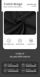 Shaper Shapewear Control Pants for Men Fitness Waist Trainer Corset Body Shaper Padded Panties Slimmer Thigh Breathable Slimmer
