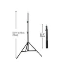 37/68/100/150/200CM Selfie Light Tripod 1/4 Screw Head Photography Portable Stand Trepied Smartphone For Mini Photo Studio