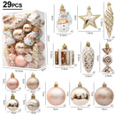 Christmas Tree Balls Red Candy Cane Hanging Ornament Big Pendants Set Christmas Decorations For Home 2024 Natal Navidad New Year