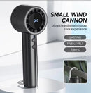Small Fan Refrigeration Air Conditioner Portable Silent High-speed Led Display High Wind Power USB Charging Fan Handheld
