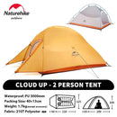 Naturehike Upgraded Cloud Up 2 Person Tent Outdoor Camping Tent Ultralight Waterproof Tent Free Standing Hiking Backpacking Tent