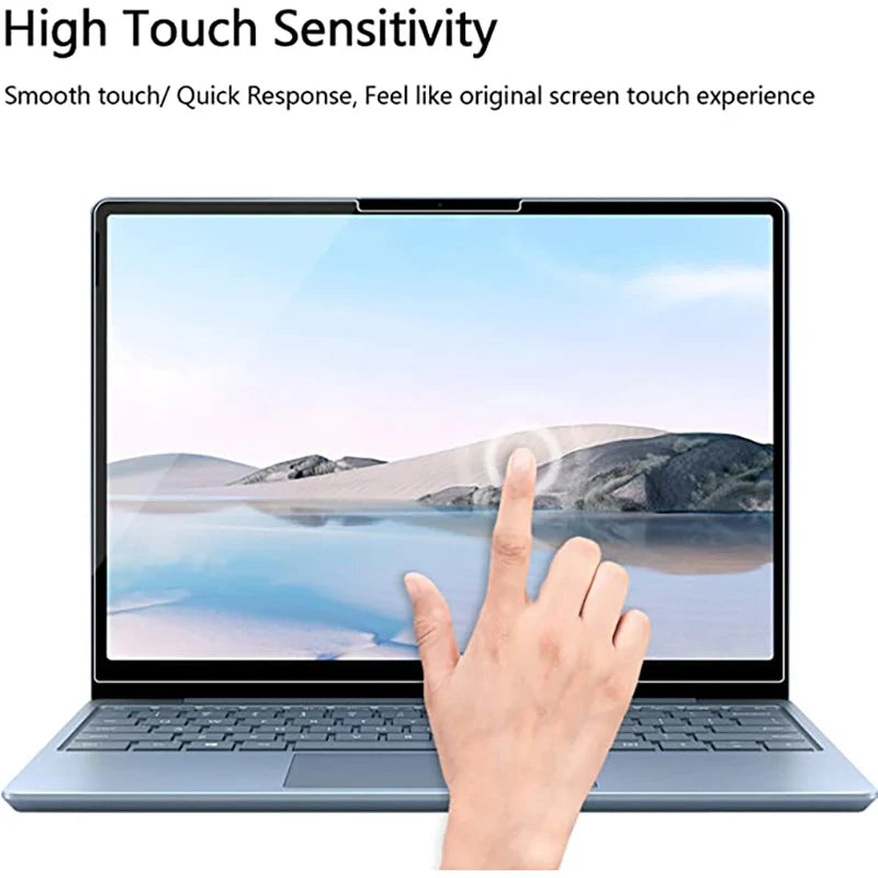 9H Tempered Glass For for Microsoft Surface Laptop 1 2 3 4 13.5" Laptop 4 3 15" Laptop Go 12.4" Screen Protector