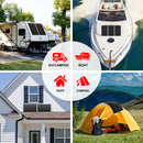 DOKIO 100W 200W 400W flexible solar panel monocrystalline silicon made in China 18V solar panel suitable for RV camping