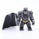 Anime Figure Marvel Superhero Mini Building Block Doll The Hulk Iron Man Assembly Building Block Toy Children's Birthday Gift