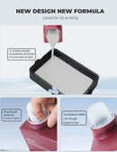 Geeetech ABS-Like+ Resin 1Kg Rapid UV Curing 405nm Standard Photopolymer Resin ABS 3D Resin High Precision for LCD