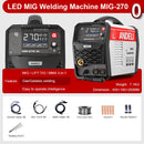 ANDELI Semi-automatic MIG welding machine MIG Lift TIG ARC Gas/Gasless Welding Inverter Synergy Multiprocess MIG Welders