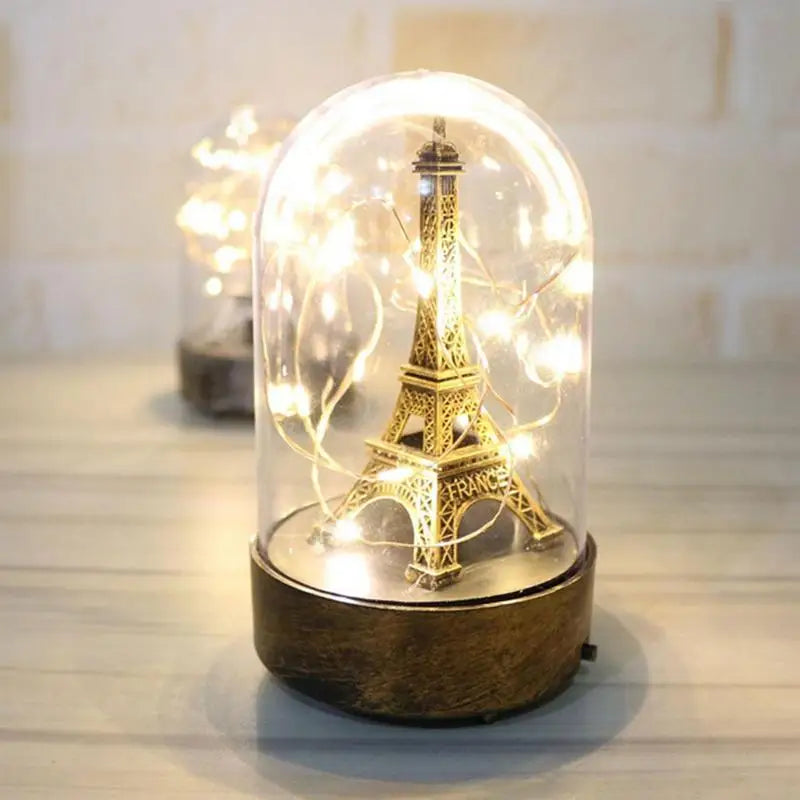 Paris Eiffel Tower Star Light Romantic Innovative Night Lamp Valentine's Day Gift To Girlfriend Anniversary Gift Home Decoration