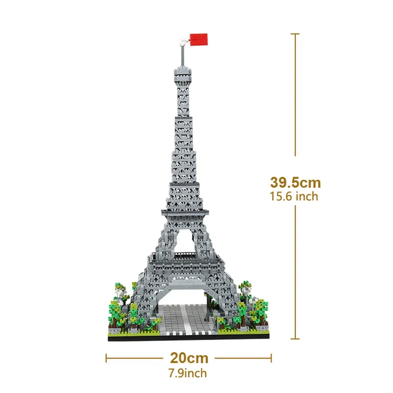 Capitol Building Model Micro Mini Building Blocks Toy: Complex Architectural Models, Creative Puzzle Assembly, Ideal Birthdays