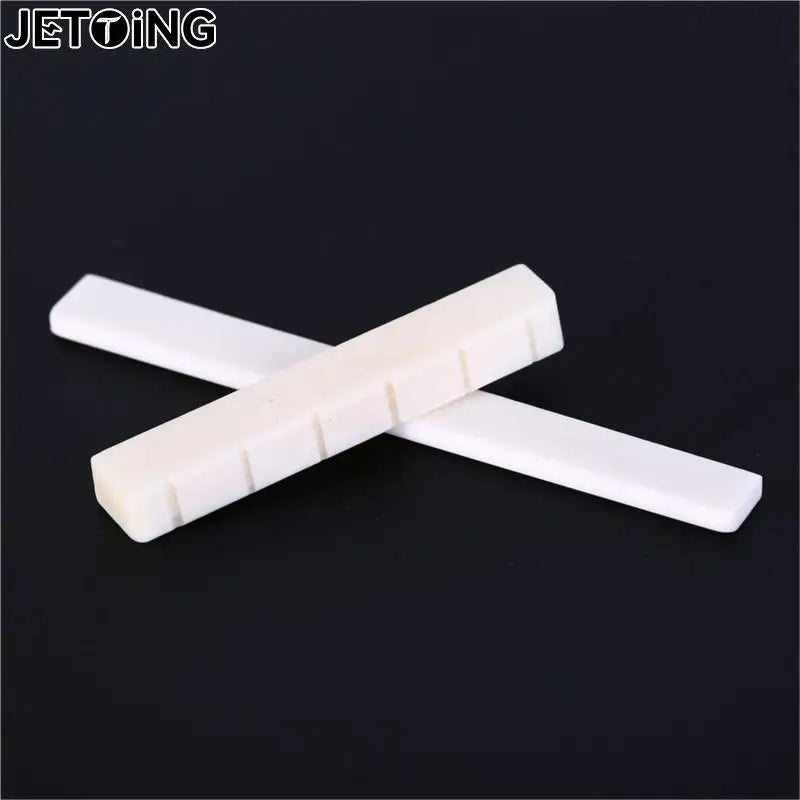 Buffalo Bone Guitar Bridge Nut Saddle for 6 String Classical Guitar White Musical Stringed Instrument Guitar Parts Accessories