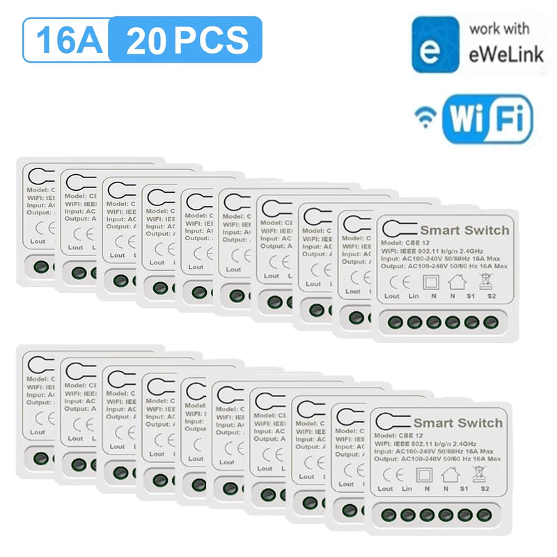 Diy Smart Wireless WiFi Zigbee Switch Module Smart Home Automation Remote Control Relay Zigbee Switch Alexa Smart Things eWelink