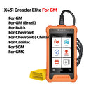LAUNCH X431 Creader Elite Diagnostic Tools Full System Professional for BMW Online Coding 31+ reset Function OBD2 Scanner