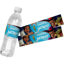 6pcs The Princess and The Frog Water Bottle Labels Baby Shower Kids Favor Gift Stickers Birthday Party Decorations Suppllies