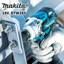 Makita DTW285 Brushless Electric Wrench Wrench Cordless 320N.M Impact Tool Power Tools Rechargeable For Makita 18V Battery