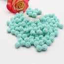 80/160 Pieces of 15mm Color Mesh Lace Ball DIY Children Clothes Hat Craft Plush Mesh Pendant Hairpin Jewelry Making Accessories