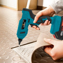 NEWBENY 100W 280°C Cordless Hot Melt Glue Gun Portable Rechargeable with Glue Sticks DIY Repair Tool For Makita 18V Battery Pin