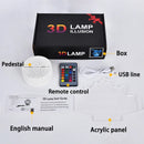 Disney Mickey Minnie Mouse 3D LED Lamp Anime Figures Night Light Table Lamps USB Sleep Neon Lights Home Decor Kids Birthday Gift