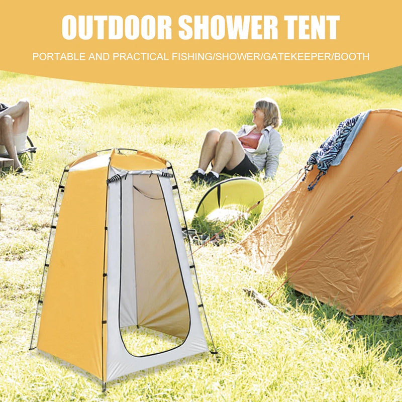 Single Person Portable Privacy Shower Toilet Camping Pop Up Tent Outdoor Dressing Photography Folding Changing Room Tent