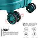 Kono Large Suitcase Hard Shell Travel Trolley 4 Spinner Wheels Lightweight Polypropylene Check in Luggage with TSA Lock