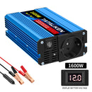 1000W-10000W Inverter 12V/24V 220V Pure Sine Wave Converter Solar Inverters With LED EU Socket