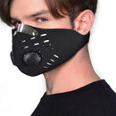 Sports Face Mask with Active Carbon Filter Reusable Washable Anti Fog Mouth Mask Cycling Face Mask Filter MTB Road Protector