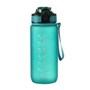 Bounce Farbverlauf Wasserbecher Student Mode Wasserflasche 700ML Einfache Fitness Outdoor Sport Trinkflasche mit Strohhalm