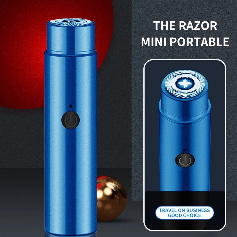 Mini USB Electric Shaver Long Lasting Portable Washable Car Rechargeable Shaver