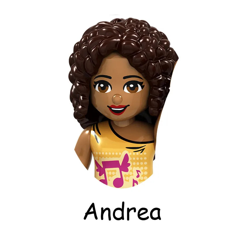 SLUBAN Girl Princess Royal Carriage Wagon Horse Racing Party Model Building Blocks Enlighten Action Figure Toys For Children