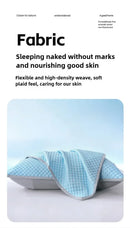 The Subzero Rest | Ice Bean Cooling Pillowcase Set — 48x74cm, Japanese Q-Max Fabric