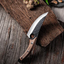 Forged Multi-purpose Knives Stainless Steel Kitchen Knife Meat Vegetable Cutting And Boning Knife Solid Wood Handle With Cover