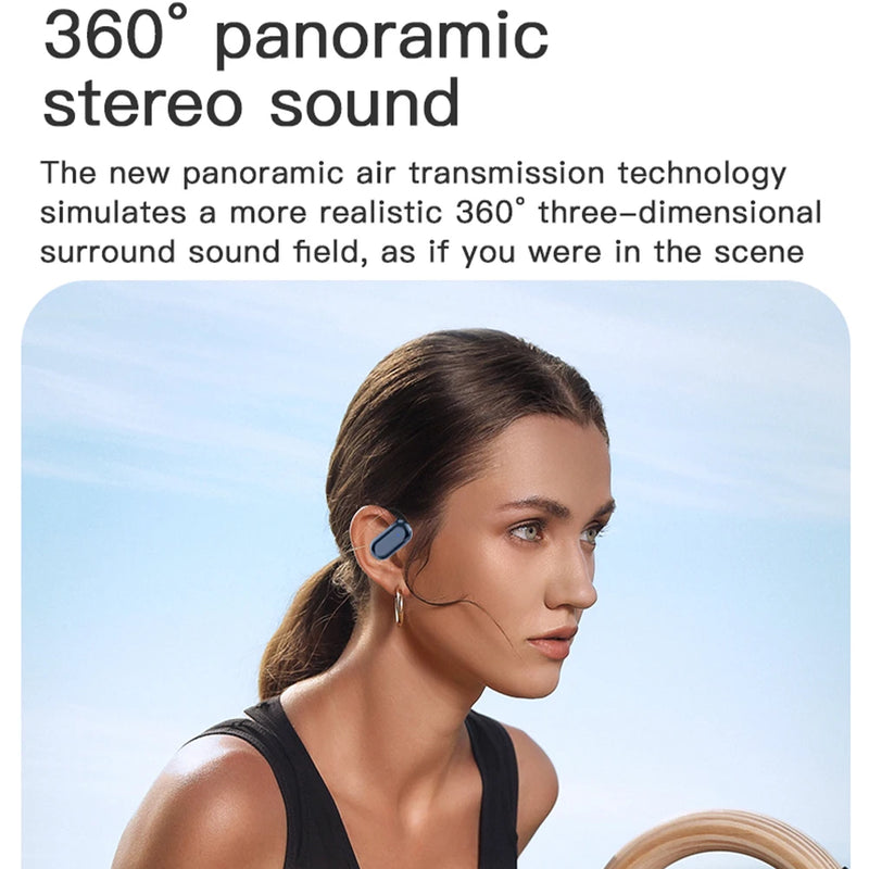 AI Language Translation Earbuds 144 Languages Bluetooth-Compatible 5.4 Translation Earphones for Travel Business Learning