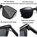 CLLOIO New Trend Sonnenbrillen für Damen und Herren Schlichtes Design Dekorative Brille Autofahrerbrille Unisex Sonnenbrille UV400